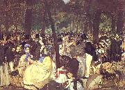 Edouard Manet Music in the Tuileries Spain oil painting artist